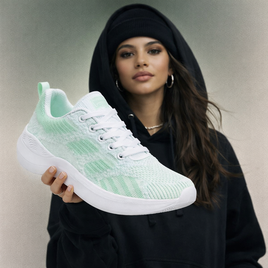 AeroFlex Knit Runner — Mint Fade